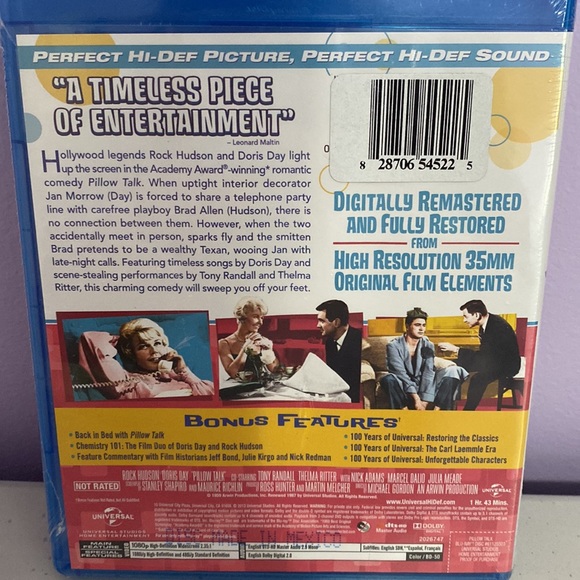 New pillow talk bluray movie - Picture 2 of 2